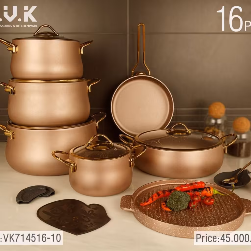 سرویس 16 پارچه گرانیتی BVK