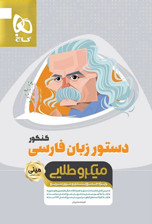 دستور زبان فارسی مینی میکرو طلایی گاج