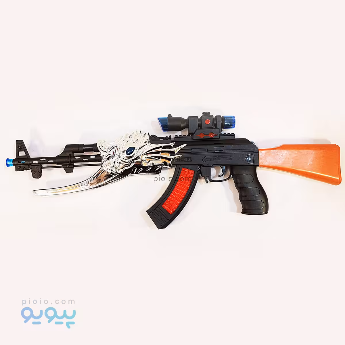 تفنگ چراغ دار و صدا دار