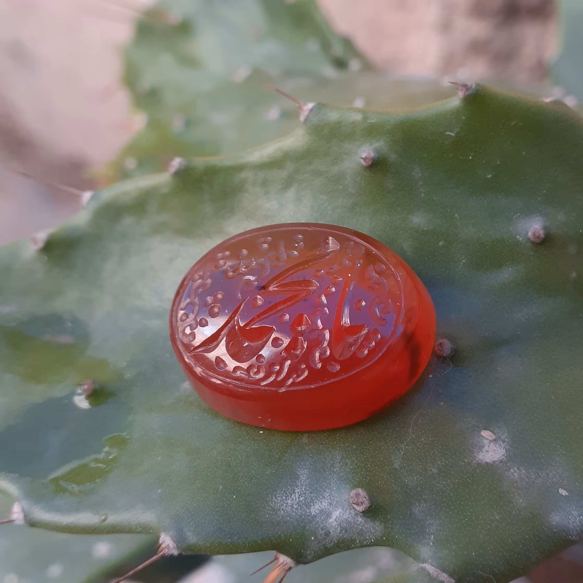 عقیق خطی(یامحمد،کاورشده،کاردست)