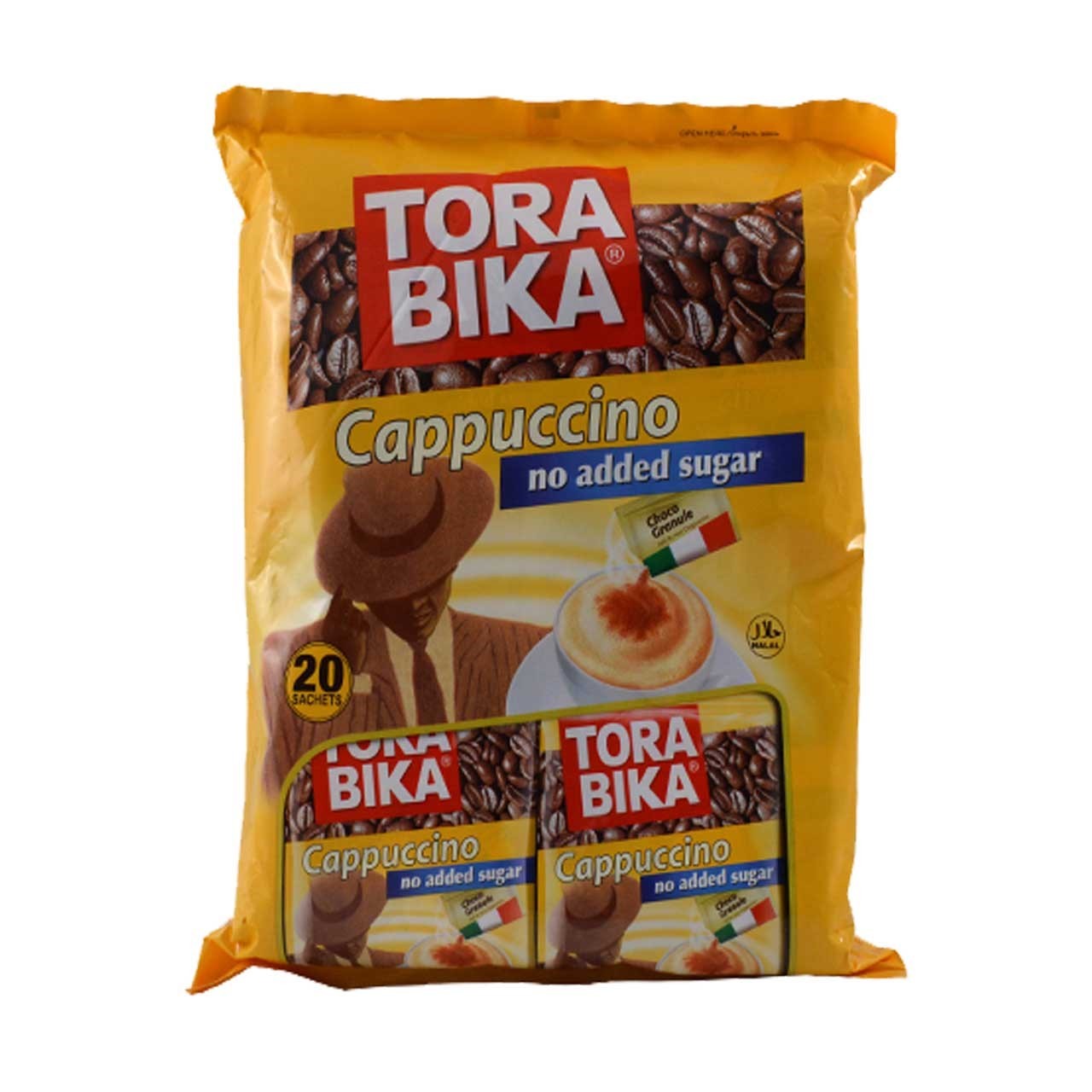 بسته ساشه کاپوچینو تورابیکا مدل No Sugar | فروشگاه اینترنتی تاتا کالا