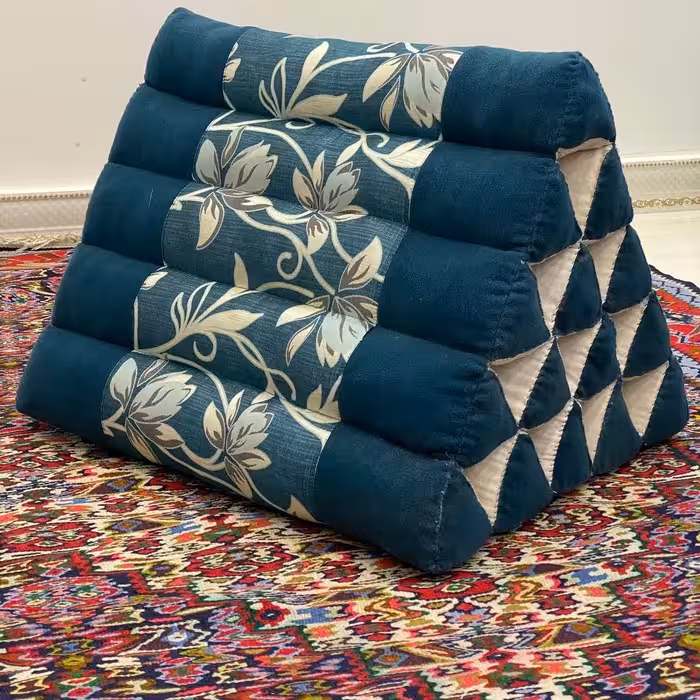 پشتی سه بعدی زنبوری با رنگ و پارچه دلخواه شما