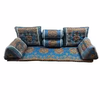 ست 7 تکه پشتی ترمه مدل شاه نشین - کد 6060