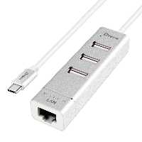 هاب یو اس بی 3 پورت دی تک مدل DT-T0024