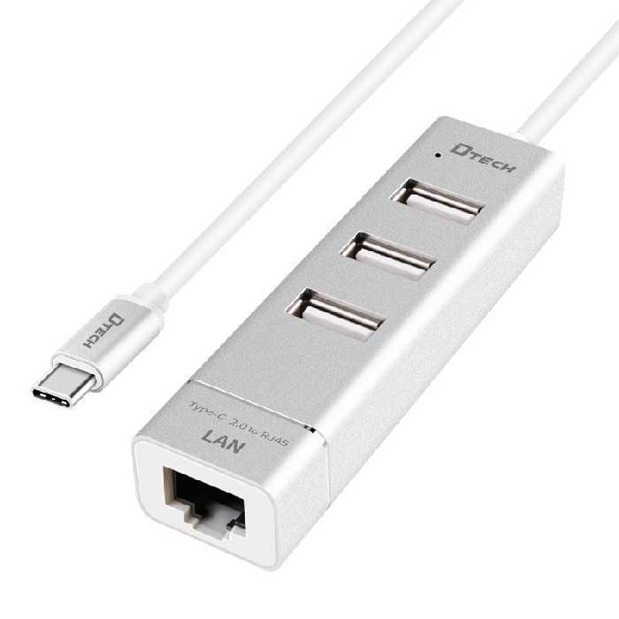 هاب یو اس بی 3 پورت دی تک مدل DT-T0024