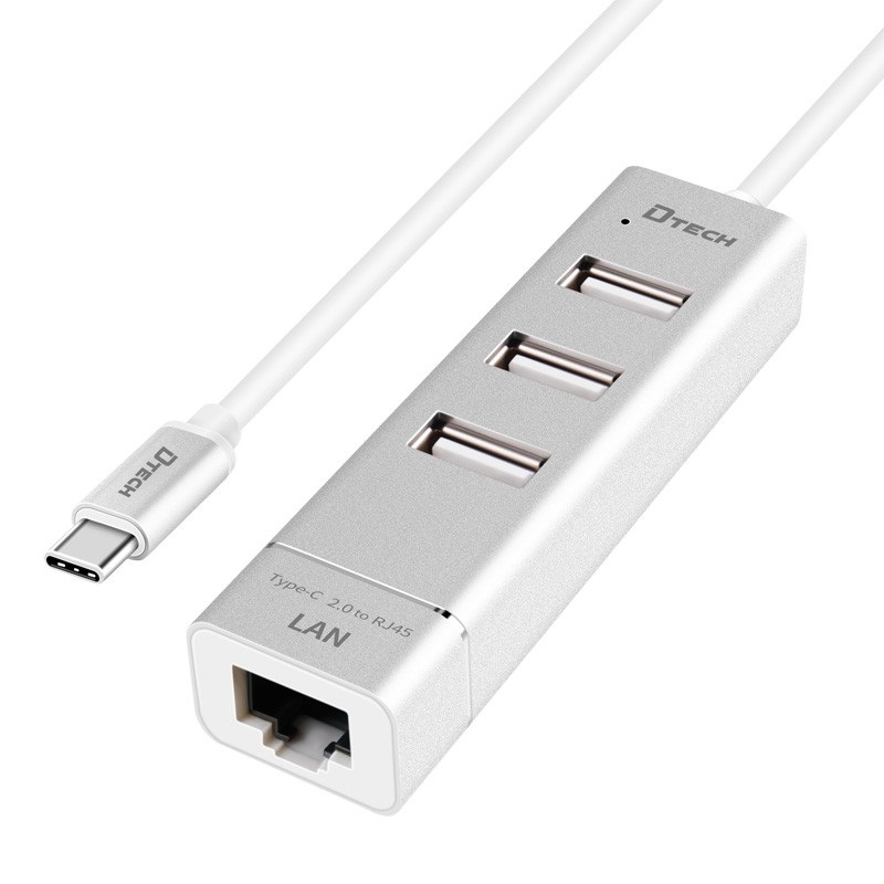 هاب یو اس بی 3 پورت دی تک مدل DT-T0024