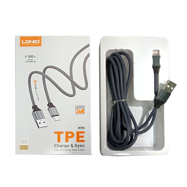 کابل شارژر تایپ سی 2متری الدنیو