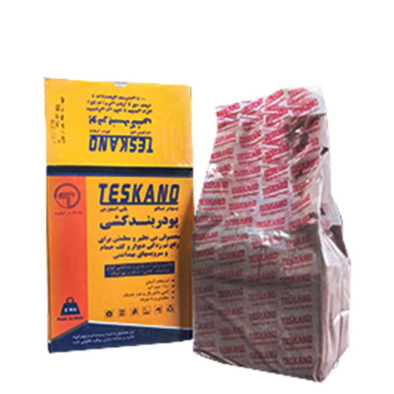 نانو پودر بندکشی قهوه ای تسکانو 2 کیلوگرمی پلی استوزین Teskano grout tile seal
