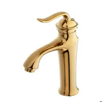 شیر  روشویی ارمغان مدل ژاسپر رنگ طلایی