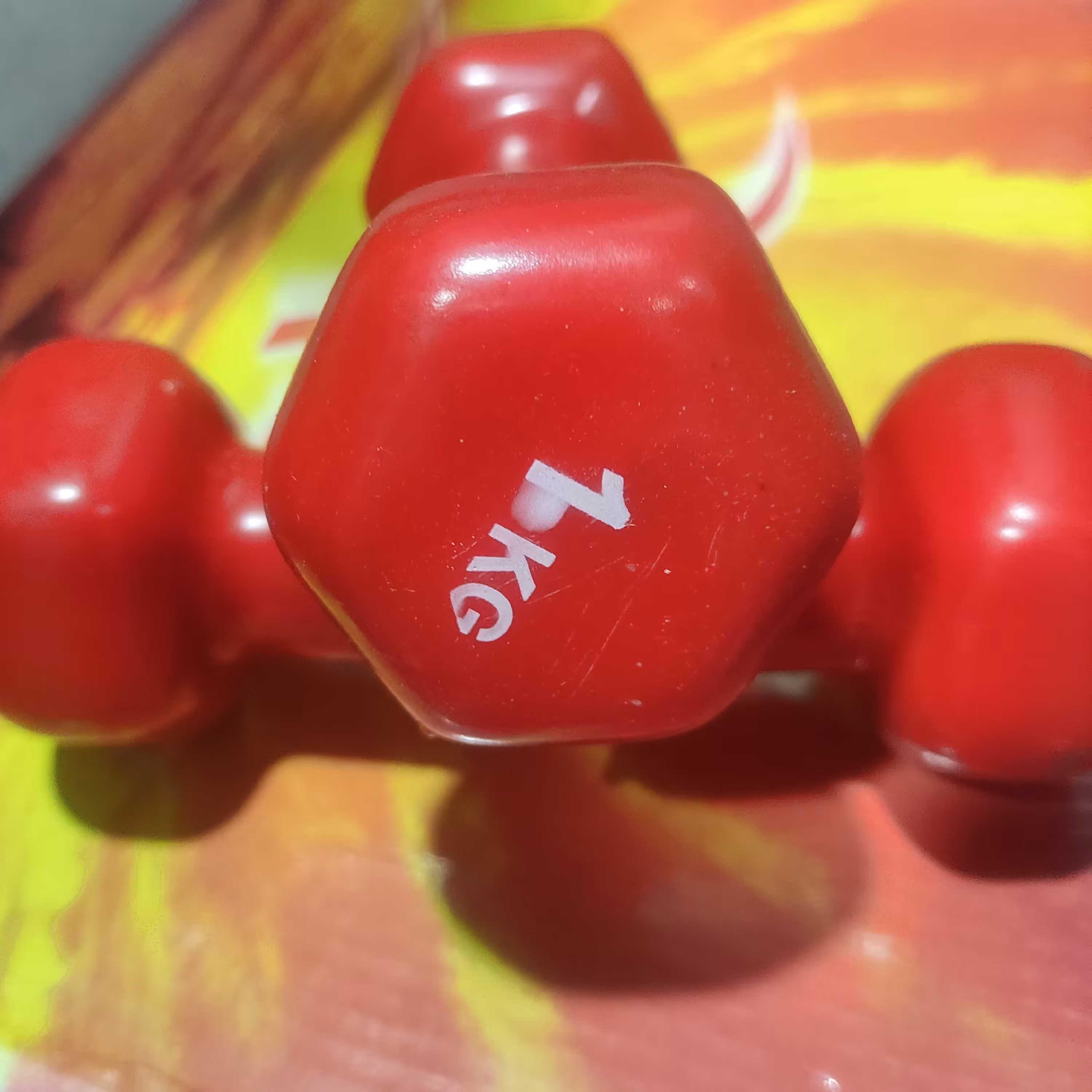 وزنه  دمبل بانوان 1کیلویی