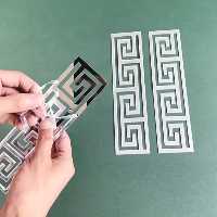 استیکر دیواری ورساج در ابعاد 8در 60سانتیمتر