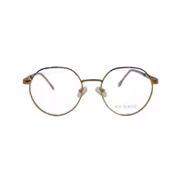 فریم عینک طبی آی پلیر طلایی فلزی مدل 8718c4 زنانه و مردانه 