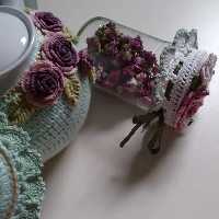 روکش قوری و روکش بانکه شیشه ایی و دستگیره آشپزخانه