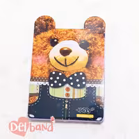 آینه و شانه جیبی پسرانه و دخترانه در 4 طرح خرسی 