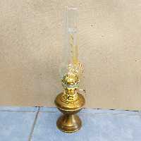 چراغ لمپا متوسط سایز 2 برنجی