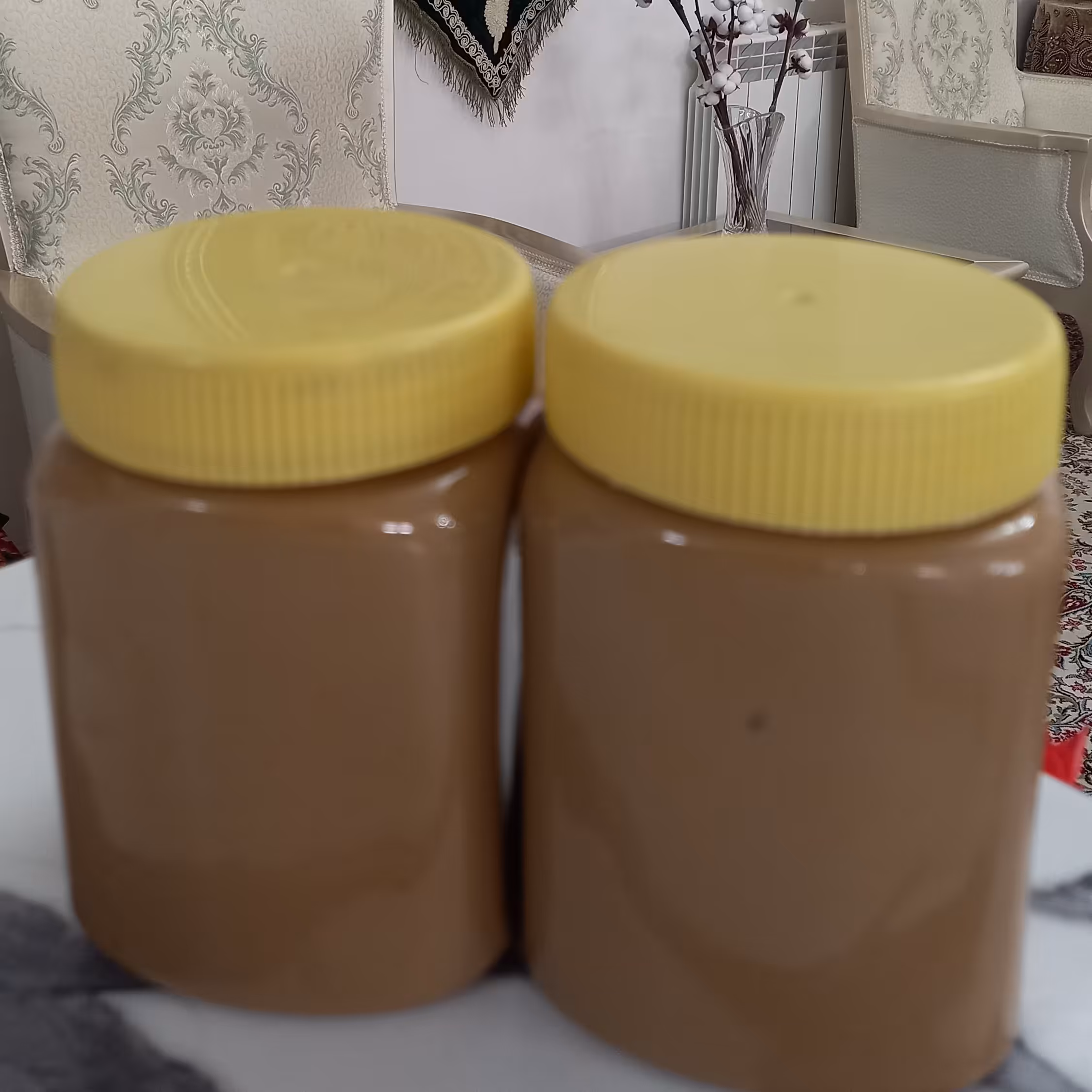 ارده دو آتیشه نیم کیلو،بدون نگهدانده