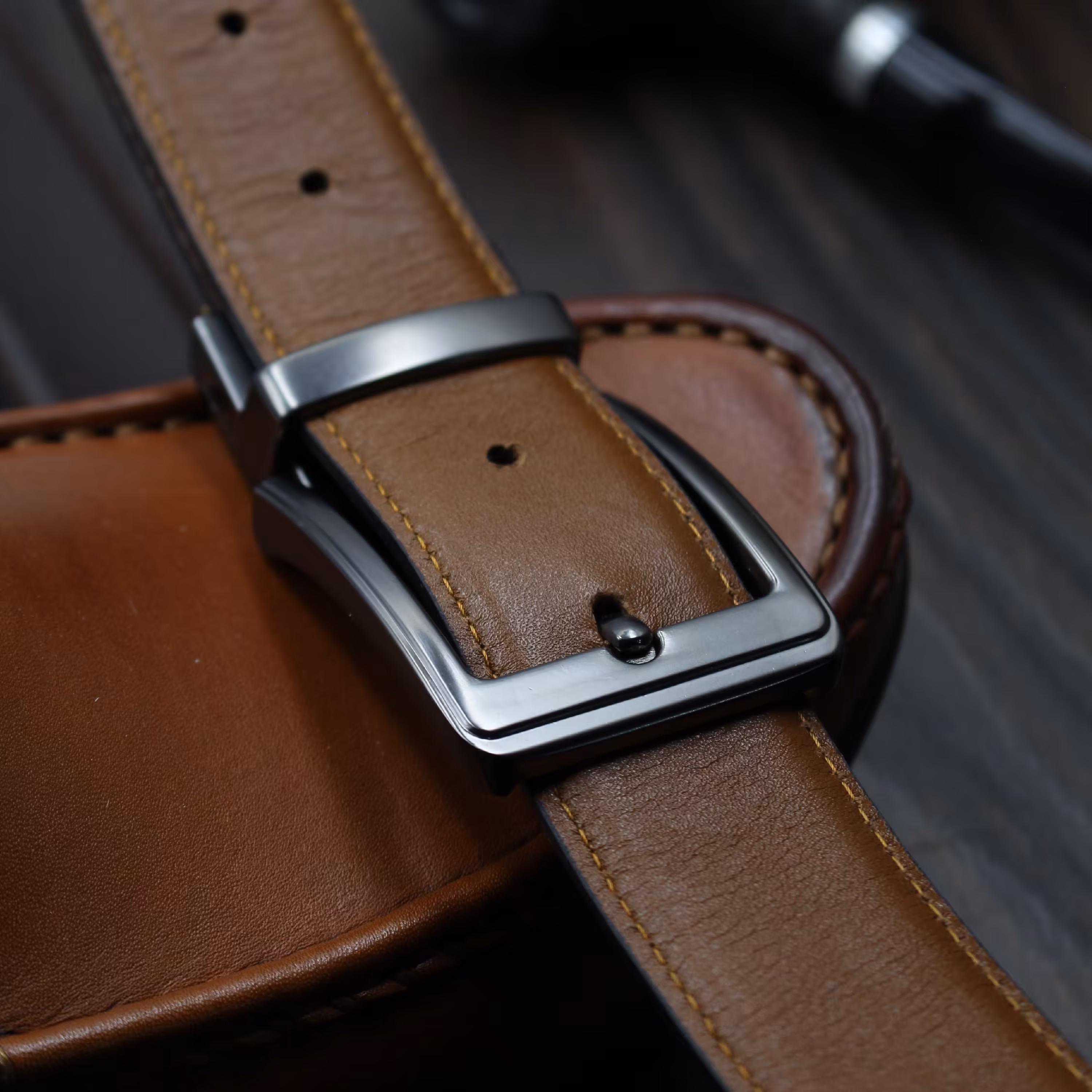 کمر بند چرم 