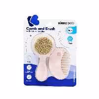 ست شانه و برس الیاف طبیعی کیکابو kikkaboo