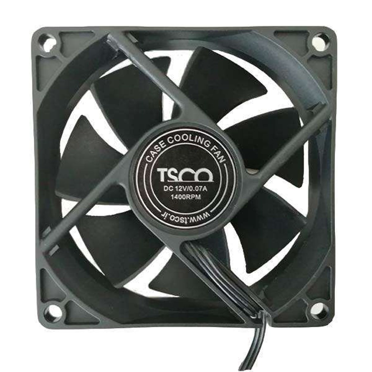 فن خنک کننده کیس 8 سانتی متری تسکو مدل T Fan 02