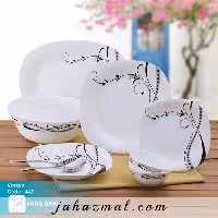 سرویس غذاخوری پارس اپال طرح ورتکس کد 442