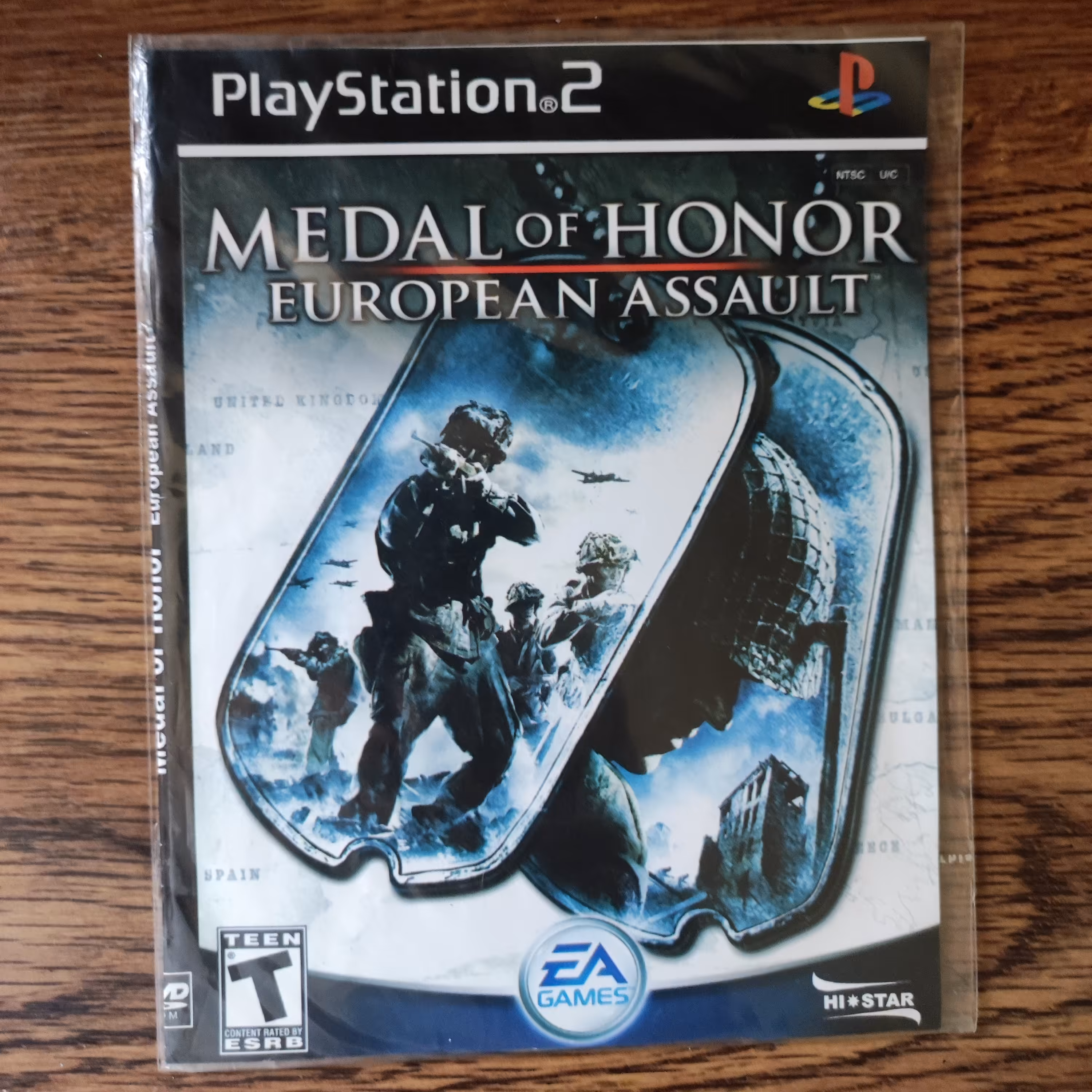 بازی پلی استیشن 2 MEDAL OF HONOR EUROPEAN ASSAULT 