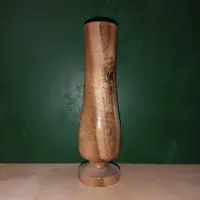 گلدان چوبی خراطی شده چوب گردو