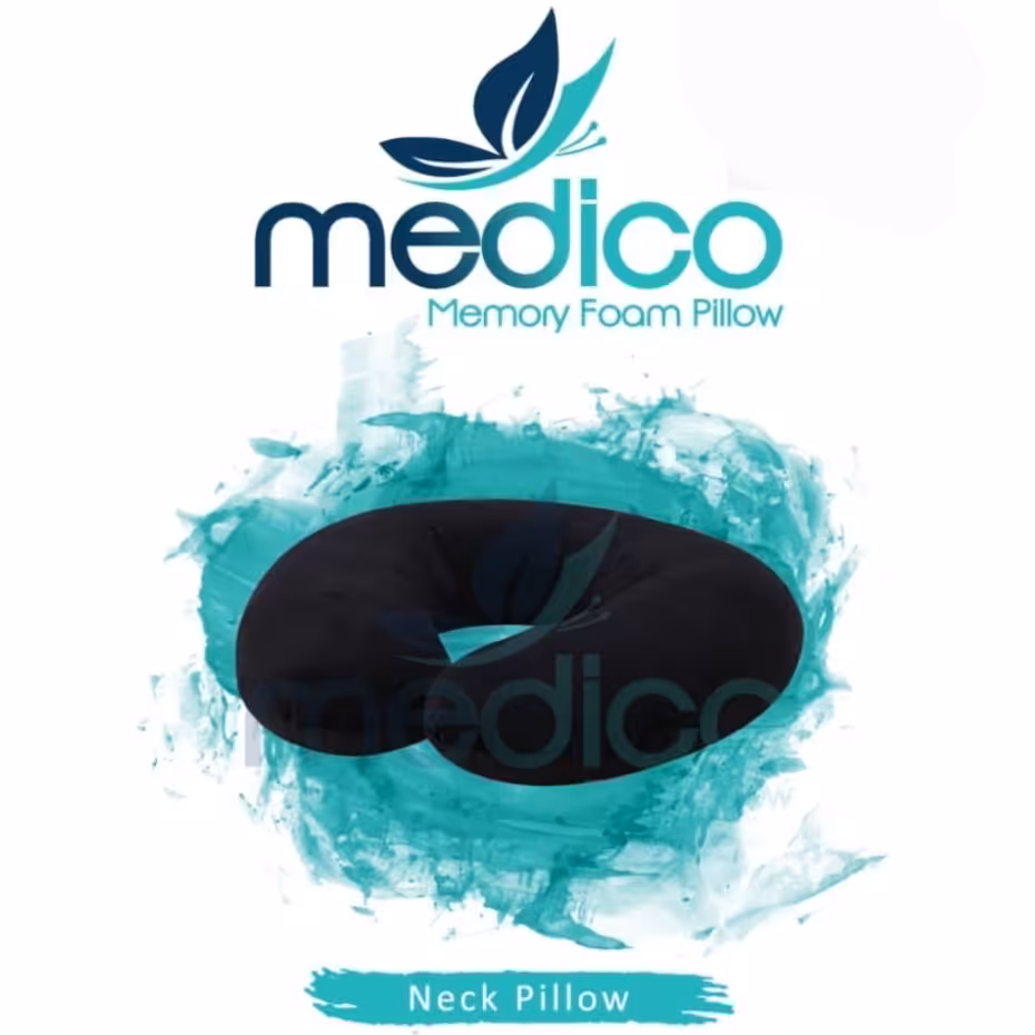 بالش دور گردنی مموری فوم حافظه دار مدیکو (سورمه ای رنگ)