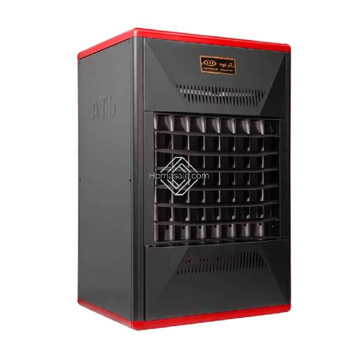 هیتر گازی آذر تهویه مدل A650 هوشمند (2 ظرفیتی-2دور، گاز مایع)