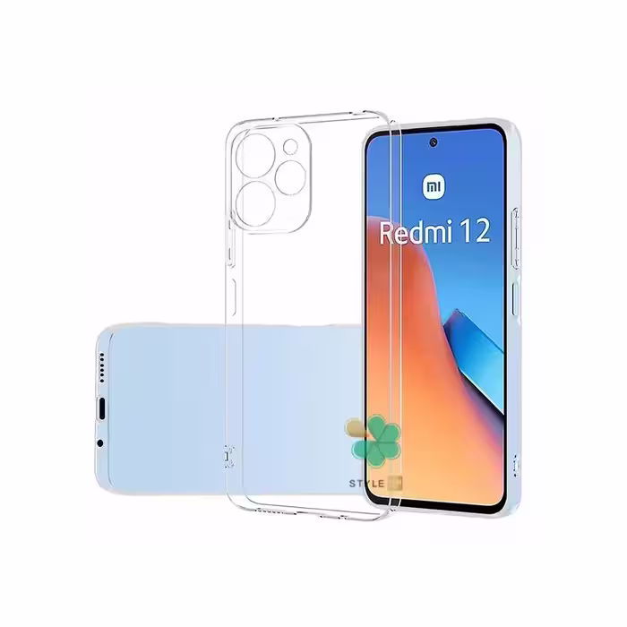 قاب گوشی ژله ای محافظ لنز دار مناسب شیائومی Redmi 12