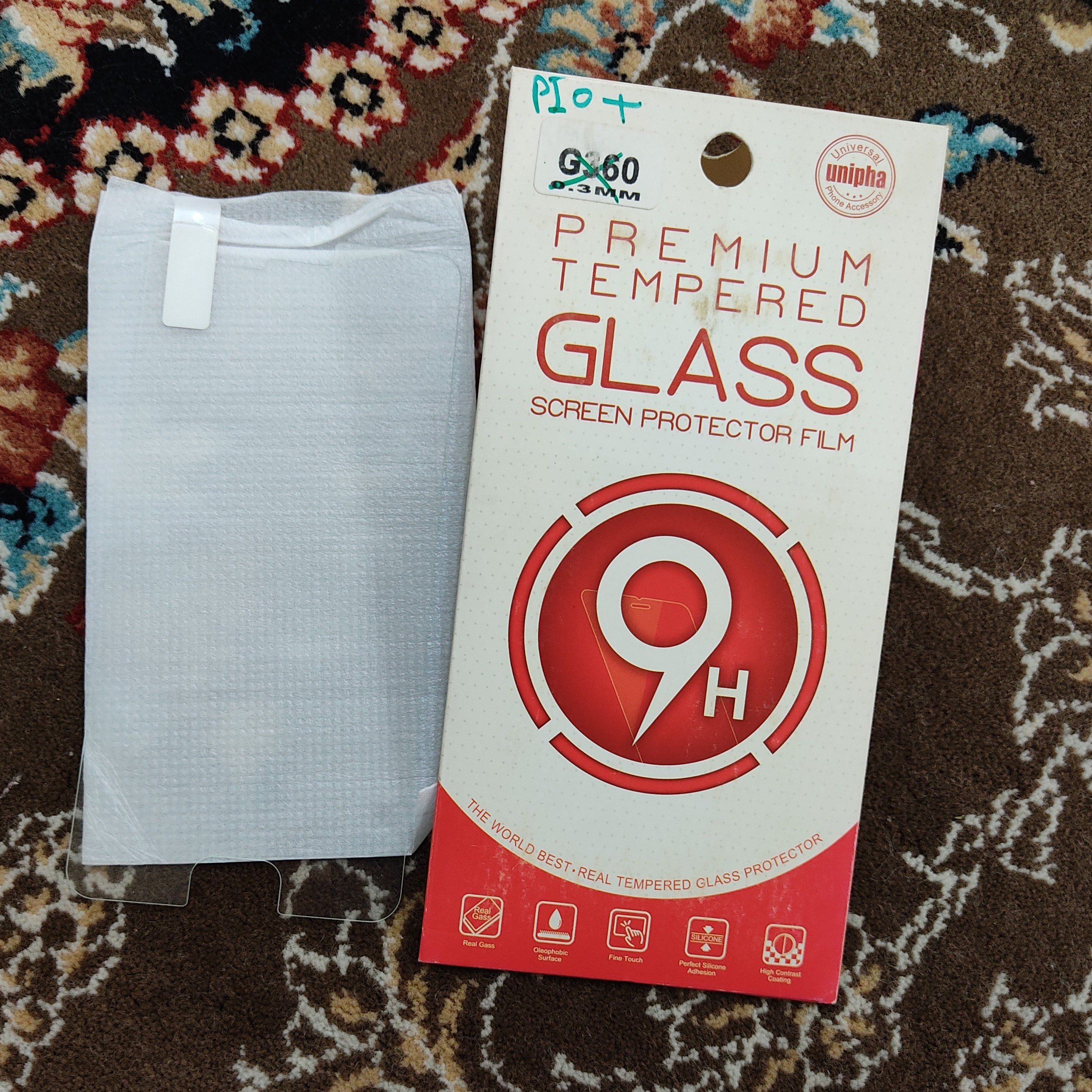 گلس موبایل هووایی p 10 plus