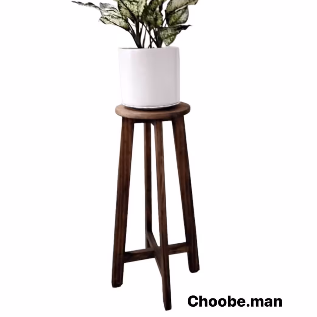 چهارپایه گرد، استند گلدان، استند لوازم دکوری و تزئینی 28-80