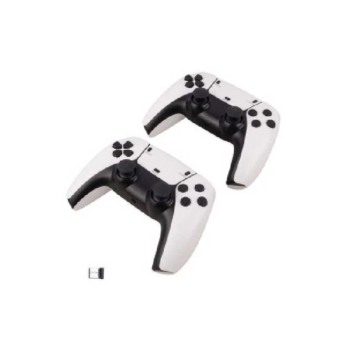 یک جفت دسته ی طرح PS5 به همراه دانگل وای فای