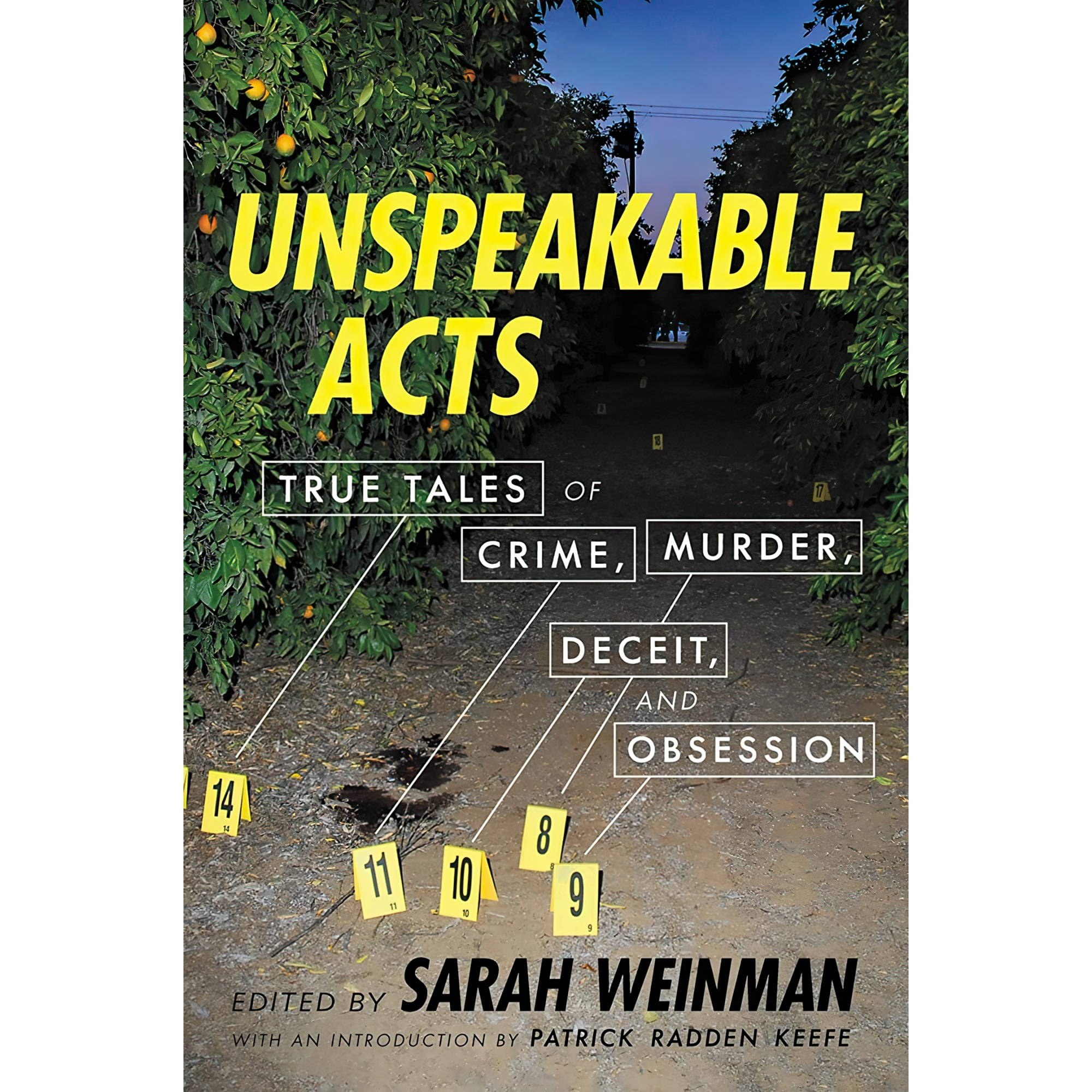 کتاب زبان اصلی Unspeakable Acts True Tales of Crime Murder Deceit and Obsession