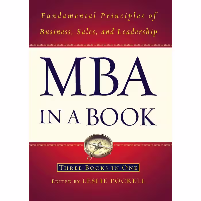 کتاب زبان اصلی MBA in a Book اثر Leslie Pockell and Adrienne Avila