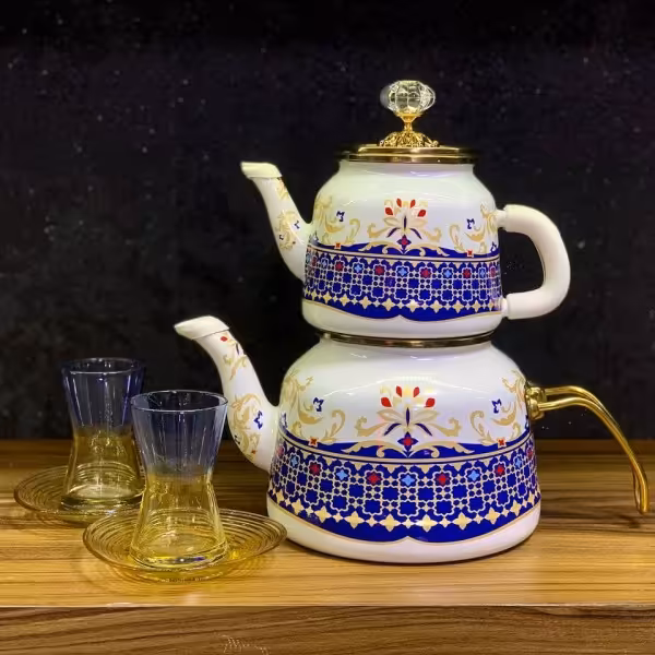 کتری قوری لعابی دافی