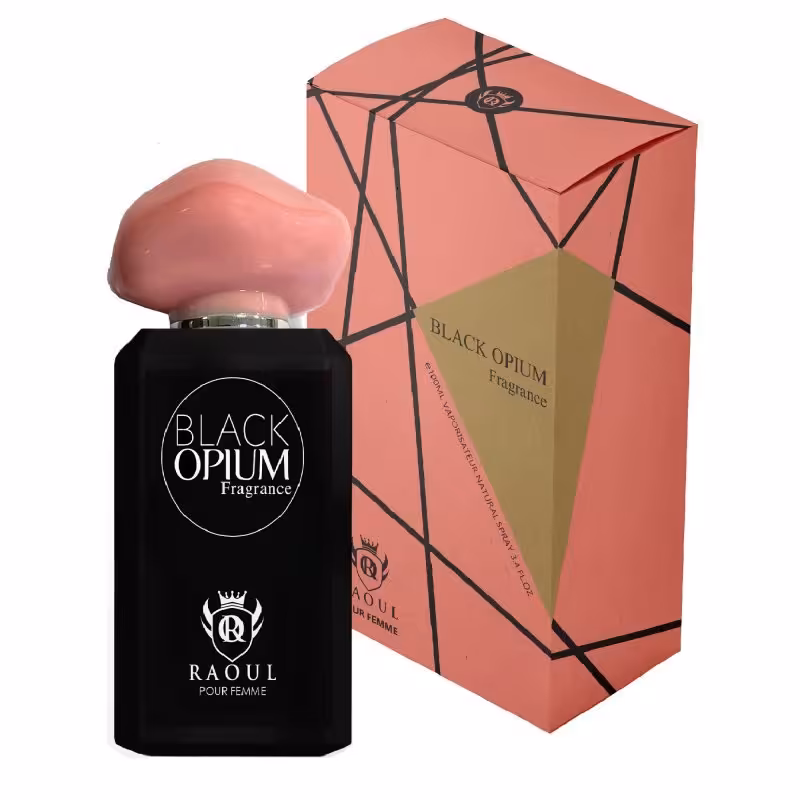 ادو پرفیوم زنانه رائول مدل Black Opium حجم 100 میلی لیتر