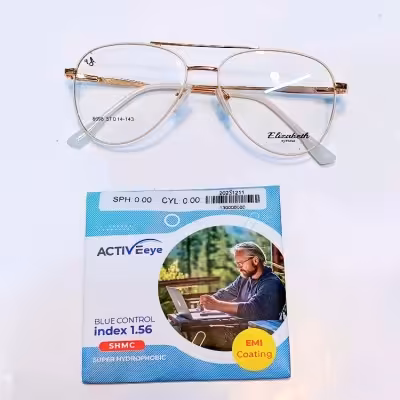 عینک بلوکنترل زنانه دخترانه بدون نمره bluecontrol هوشمند