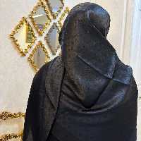 روسری مشکی لمه دار لویی ویتان