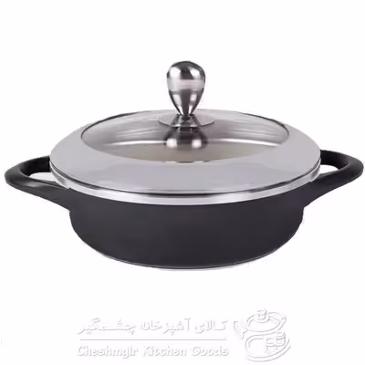 تابه سایز 28 دو دسته کف گرانیت یونیک مدل UN-8737
