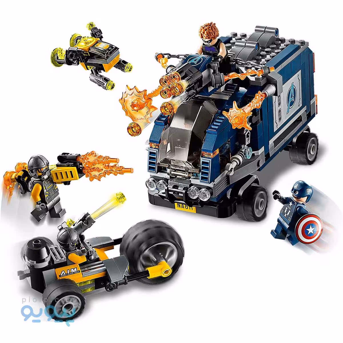 لگو کامیون انتقام جویان اونجرز مدل 11506 تک و عمده