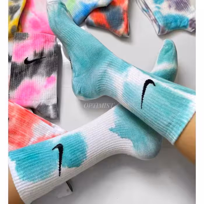 جوراب ساقدار نایکی تای دای کد 21