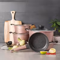 سرویس قابلمه بنتاتی 9 پارچه دور سیلیکون