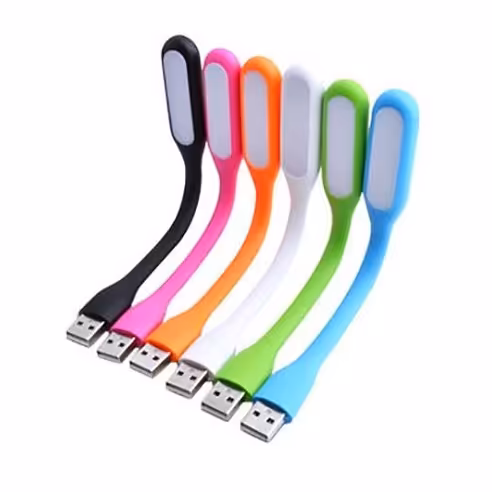 چراغ LED Light  اتصال USB  انعطاف پذیر و قابل تنظیم پرنور 
