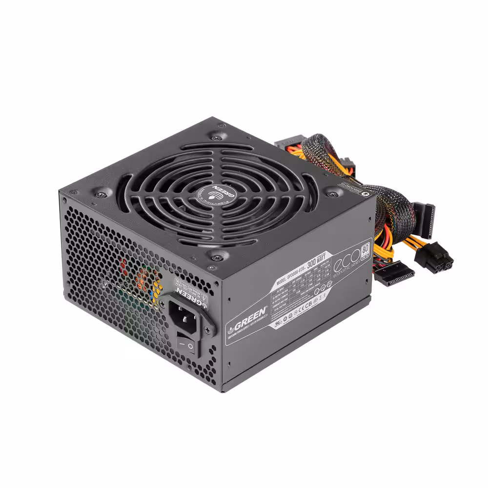 منبع تغذیه کامپیوتر Green مدل GP300A-ECO REV3.1