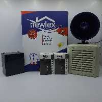 پک دزدگیر  سیم کارتی نیولکس به همراه چشمی دو عدد چشمی سیمی کد 3002