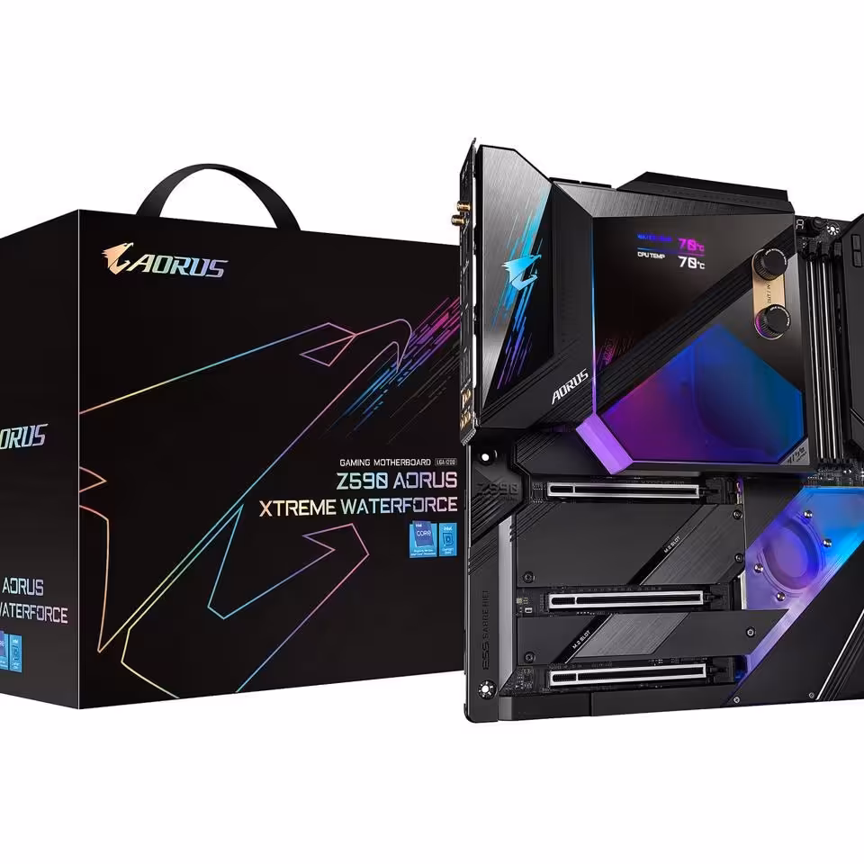 مادربرد گیگابایت GIGABYTE Z590 AORS XTREME WATERFORCE