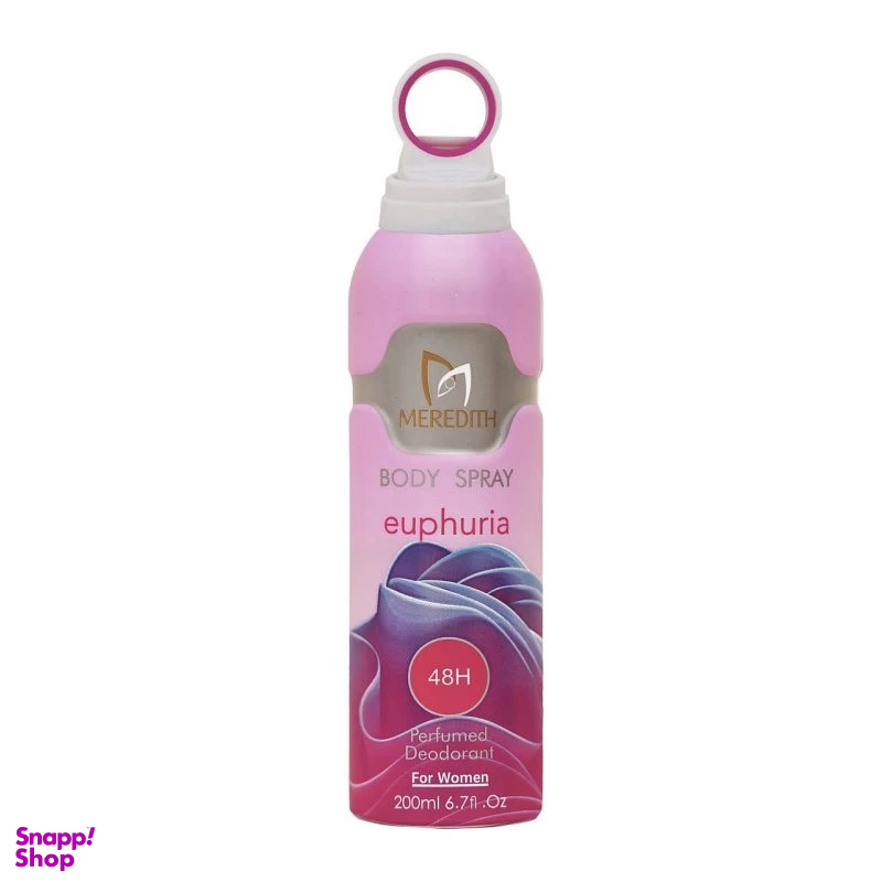اسپری بدن زنانه مردیت مدل ایفوریا حجم 200 میلی لیتر