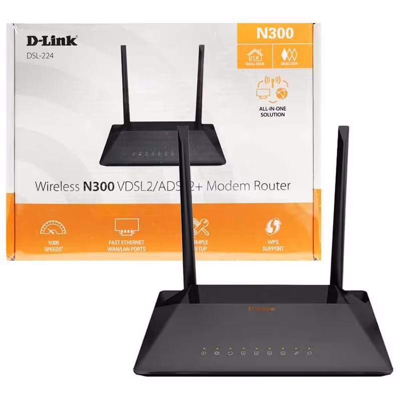 مودم vdsl 224 dlink  مودم دلینک وی دی اس ال