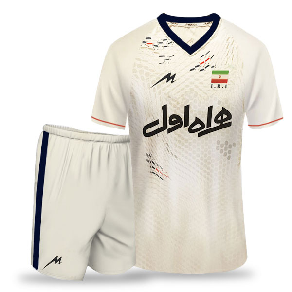 پیراهن و شورت تیم ملی والیبال ایران 2023 (لباس اول _ اورجینال)