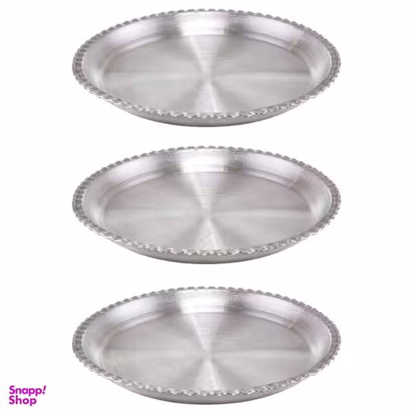 سینی مدل لب کنگره کد 28 مجموعه 3 عددی